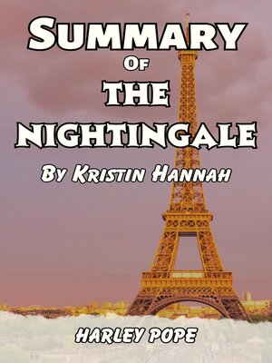 cover image of SUMMARY of the nightingale